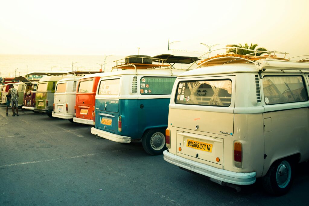 couple travel road trip